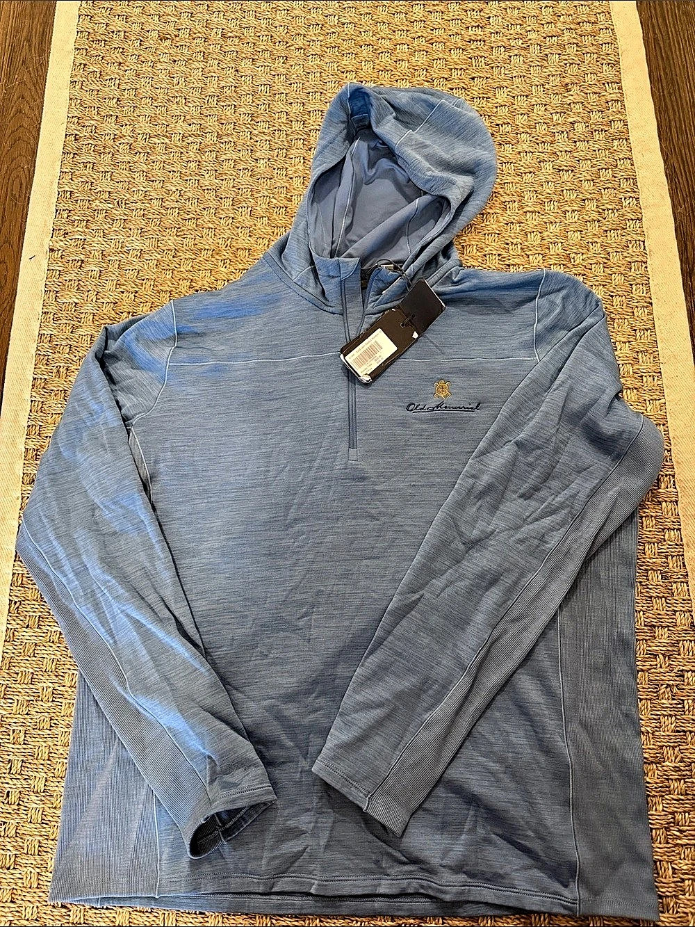 Obermeyer KJUS Laina Hooded Midlayer Hoodie in Blue XL NWT